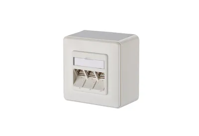 Zdjęcie produktu dla BTR NETCOM 130B12D30002-E, RJ-45, 6a, Biały