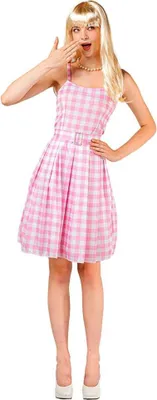 Produktbild von Rosa kariertes Kleid Baby Girl