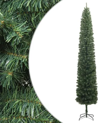 Obrázok produktu pre Úzky vianočný stromček so stojanom 270 cm PVC