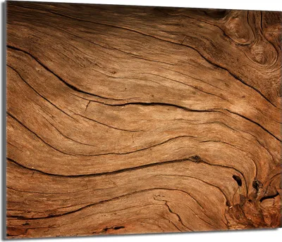 A close-up view of the texture and grain of a piece of wood.