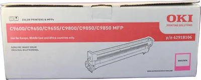 Immagine prodotto di Tamburo immagine magenta OKI 30000sh f C96 9800, 30000 pagine, Laser, Magenta