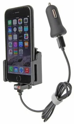 Produktbild von Brodit Halter aktiv iPhone 6/6s/7/8/X/XS/SE 2020 USB-Kabe