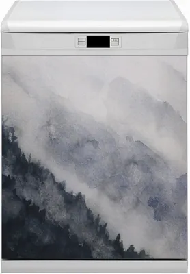 Obrázok produktu pre Kuchynské dekoratívne magnety Magnetická fólia do umývačky riadu 60x80 cm - Landschaftsberg