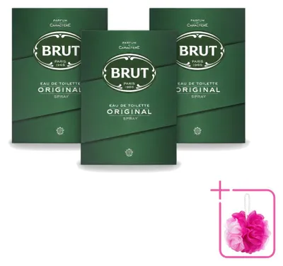 Productafbeelding van 3 x Brut Original Eau de Toilette - 100 ml - Voordeelverpakking - 3 stuks