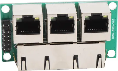 Obrázek produktu pro RJ45 Keystone Jack Inline Coupler 3 Modul síťového připojení Ethernetový adaptér pro gigabitová zařízení