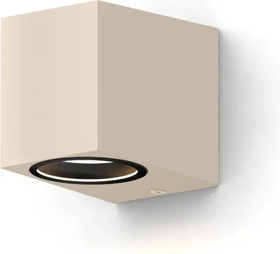 Produktbild von Calex Sanremo Wandleuchte, spritzwassergeschützt, Beige