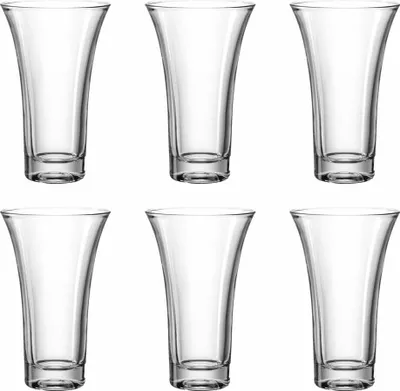Immagine prodotto di montana: :fiori Grande Vaso, set da 6, vaso da fiori, vaso decorativo, vaso in vetro, fiori, vetro, 20 cm, 011126
