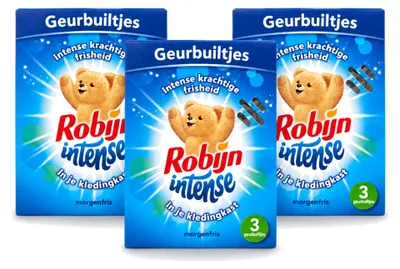 Produktbild von 3 x Robijn Intense Duftbeutel - Frische - Vorteilspackung - 3 Stücke