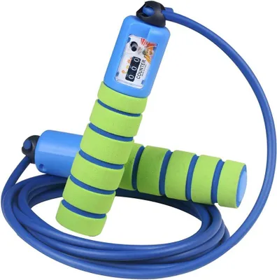 Produktbild von Springseil mit Zähler, leicht, rutschfeste Griffe, für Workout