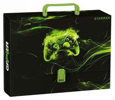 Produktbild von A4 5 cm Game Pad Ordner mit Griff Starpak