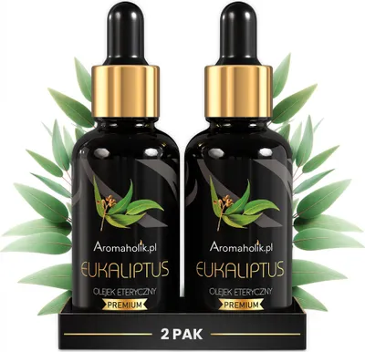 Image de Coffret d'huile d'eucalyptus ECO : 2 x 30 ml pour diffuseur et inhalation