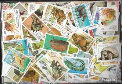 Produktbild von Briefmarken Motive 500 verschiedene Prähistorische Tiere Marken