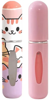 Image de ECARLA - Lot de 2 vaporisateurs de parfum de voyage 5 ml Chats