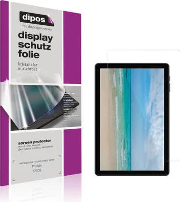 Produktbild von 2x Schutzfolie für Philips T7305 klar Displayschutzfolie Folie Display Schutz dipos