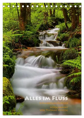 Produktbild von Alles im Fluss - Schwarzwaldwasser (Tischkalender 2027 DIN A5 hoch), CALVENDO Monatskalender