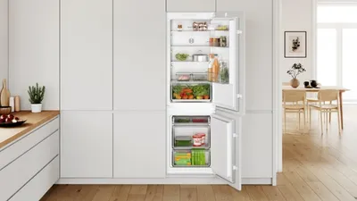 Immagine prodotto di Frigorifero combinato integrato a scomparsa 267 l bianco Bosch KIV86NSE0