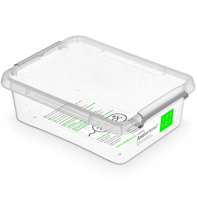 Obrázek produktu pro antibakter.box 1,15 l 19,5x15x6cm,transp.plast_EXTPLASTIMEX