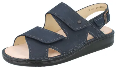 Produktbild von FINN COMFORT Toro Soft Herren Sandale dunkelblau Nubukleder - Größe: 41