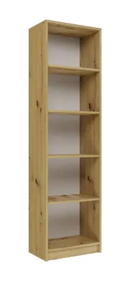 Produktbild von R50 Büroregal, 50 cm, Schrank für Bücher, Ordner, Farbe: Kunsteiche, für Zuhause, fürs Büro