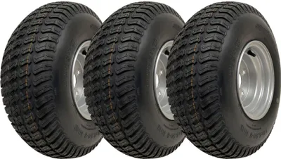 Immagine prodotto di 18x6.50-8 Pneumatico per tosaerba su cerchio a 4 strati Wanda P332 4x100mm PCD (Set di 3)