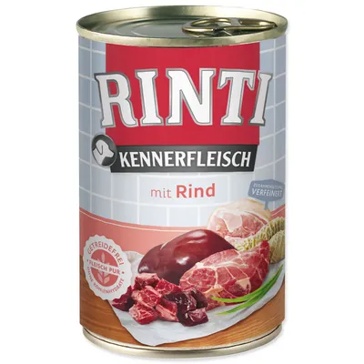 Obrázok produktu pre Hovädzie mäso v konzerve RINTI Kennerfleisch 400 g