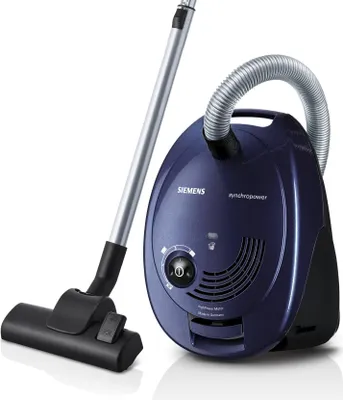 Produktbild von Siemens Staubsauger mit Beutel synchropower VS06A111, Bodenstaubsauger, Hygiene-