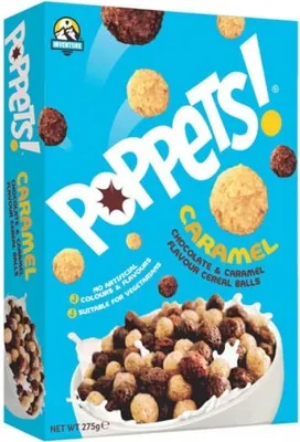 Produktbild von Inventure Poppets! Caramel 275g (MHD 12.12.2024)