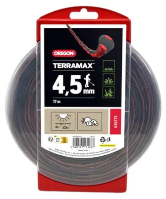 Zdjęcie produktu dla Żyłka do koszenia Oregon TerraMax 4,5 mm x 17 m (636775)
