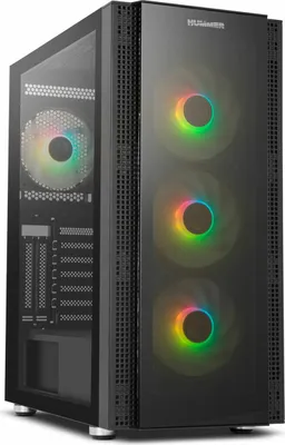 Image de Boîtier E-ATX Nox Hummer Horus ARGB Noir