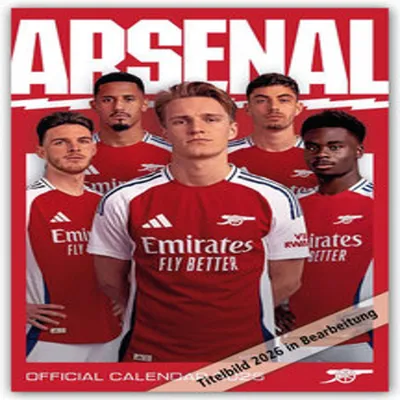 Produktbild von Arsenal London FC 2026 - A3-Posterkalender