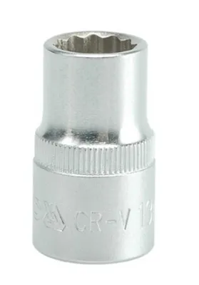 Produktbild von YATO 12-Kant-Steckschlüsseleinsatz 1/2"" kurz 13mm