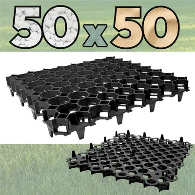 Produktbild von rasenfliese 50x50x4cm PH BLACK