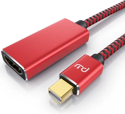 Produktbild von Primewire 4k Mini Displayport zu Hdmi 2.0 Adapter – mini DP Kabel – 4k@60Hz - Thunderbolt 1 - 2 - Audio und Video