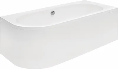 Produktbild von ECOLAM Badewanne Eckbadewanne Eckwanne Rechteck Wanne Acryl Avita für Zwei 170x75 RECHTS Schürze Füße Silikon Ablaufgarnitur GRATIS