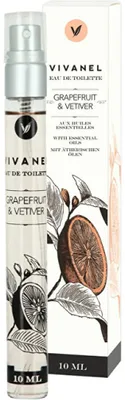 Produktbild von VIVANEL 8034 Grapefruit & Vetiver Taschenflakon Eau de Toilette, weiß (10 ml)