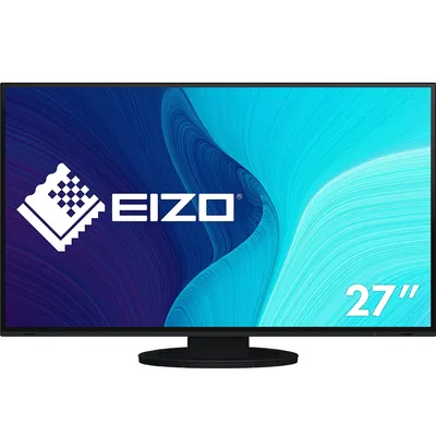 Obrázok produktu pre EIZO FlexScan EV2781-BK, 68,6 cm (27"), 2560 x 1440 px, Quad HD, LCD, 5 ms, Čierna