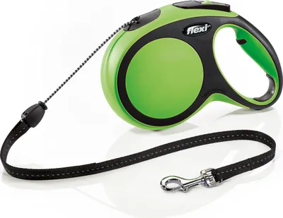 Obrázek produktu pro Flexi New COMFORT, Pes, Zatahovací vodítko, Černá, Zelená, Kabel, 20 kg, 8 m
