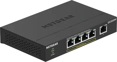 Immagine prodotto di Switch Netgear Gs305Pp-100Pes Gigabit