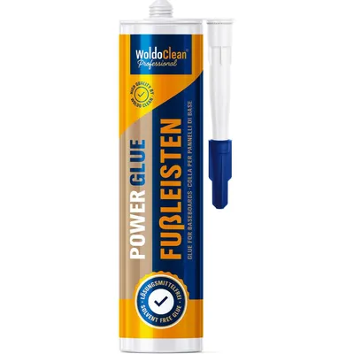 Produktbild von Woldoclean Fußleistenkleber Montagekleber 475g extra stark Universal Kleber