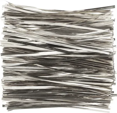 Produktbild von VBS Beutelverschluss-Streifen,  ca. 15 cm, 800 Stück Silber