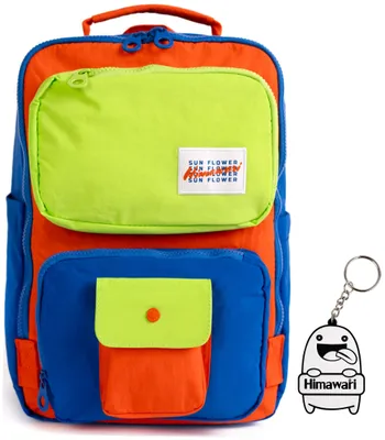 Produktbild von Himawari Retro S Stadt-Rucksack Damen Neon Orange