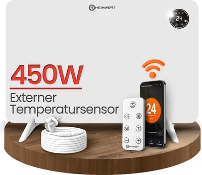 Produktbild von Infrarot Wandheizung 450W - Sofort Wohlfühlwärme - Senkt Heizkosten enorm