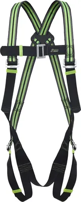 Immagine prodotto di Imbracatura di sicurezza Kratos Safety modello Mune 1, con 1 punto di ancoraggio, 5 fibbie regolabili, DPI (Dispositivo di Protezione Individuale), conforme alla norma EN 361