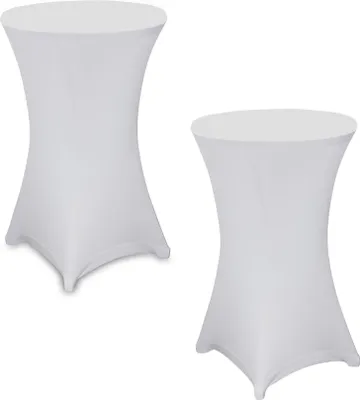 Produktbild von 2x Julido Stehtischhusse Husse Stehtisch Stretch Ø 80cm Bistrotisch Stehtisch