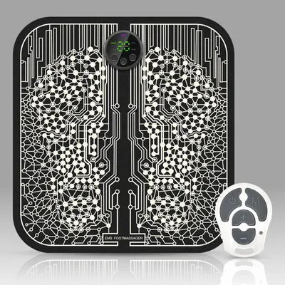Produktbild von EMS Foot Massager, Wireless Portable Foot Massager with Remote Control, 10 Modes, 39 Intensities, Promotes Blood Circulation, Relieves Muscle Pain