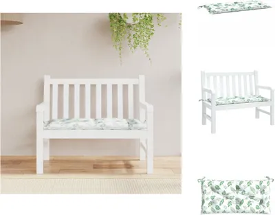 Image de vidaXL Coussin pour banc de jardin 100x50x7 cm tissu Oxford - coussin d'assise