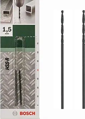 Produktbild von Bosch 2 609 255 001, Bohrer, 1,5 mm, 40 mm, Metall, Kunststoff, Edelstahl, 1,8 cm, 1,5 mm