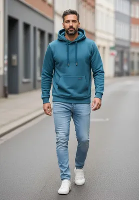 Produktbild von salzhaut Herren Hoodie HEFF M