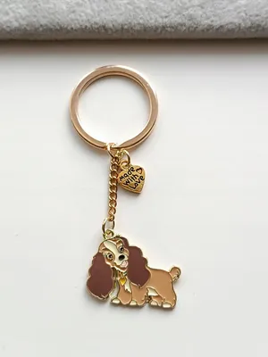 Produktbild von SCHLÜSSELANHÄNGER SCHLÜSSELANHÄNGER HUND HUNDERASSE Cocker Spaniel