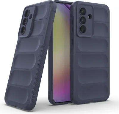 Produktbild von Handy Hülle für Samsung Galaxy A36 5G Grip Case Cover Schutzhülle Softgrip Farbe: Dunkelblau